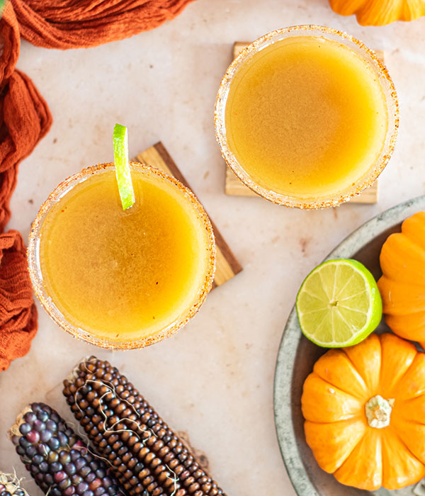 Pumpkin Spice Margaritas