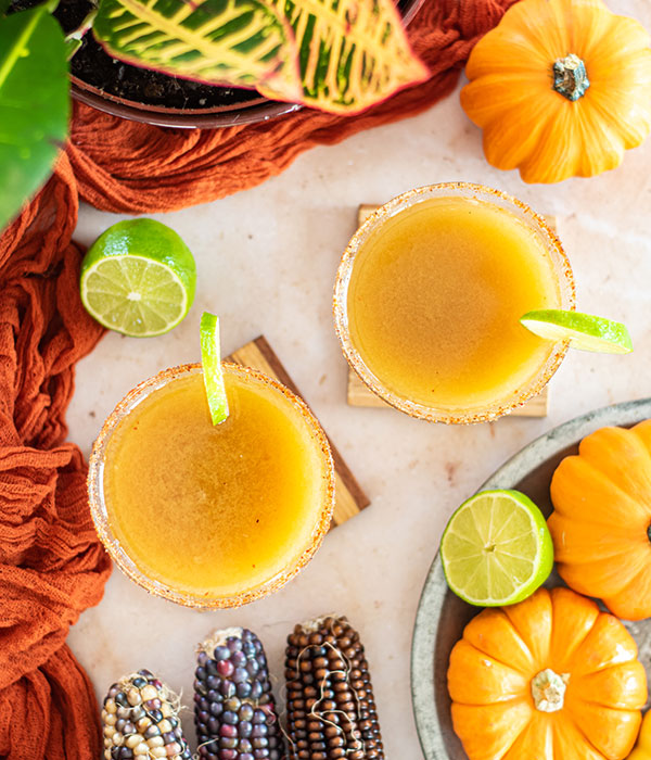 Pumpkin Spice Margaritas