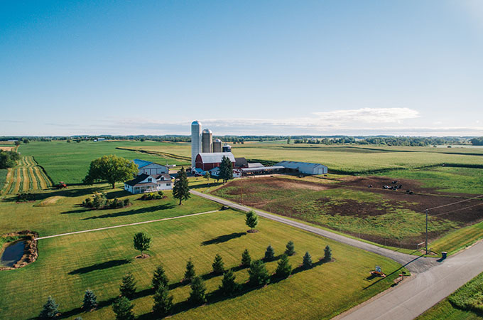 Wisconsin Dairy Farm