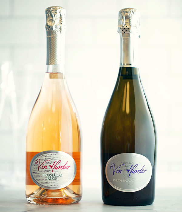 Vin Hunter Prosecco and Prosecco Rose