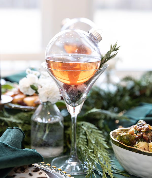 Prosecco and Pomegranate Cocktail