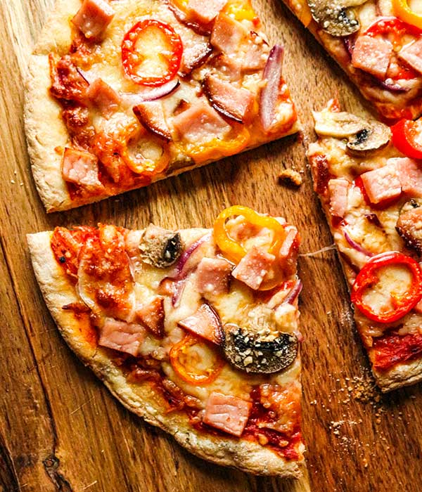 Canadian Bacon Pizza