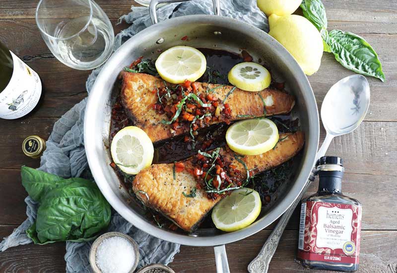 Braised Swordfish