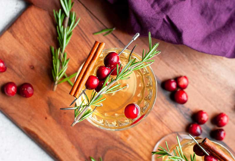 White Cranberry Mulled Wine