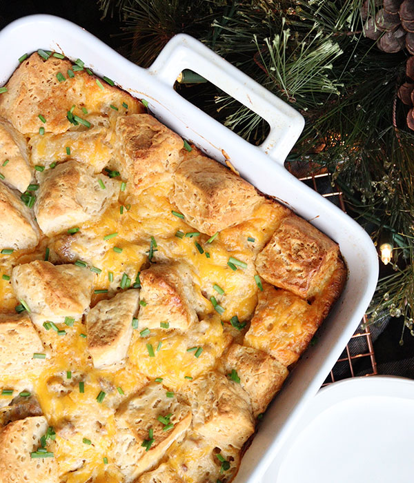 Biscuits and Gravy Casserole