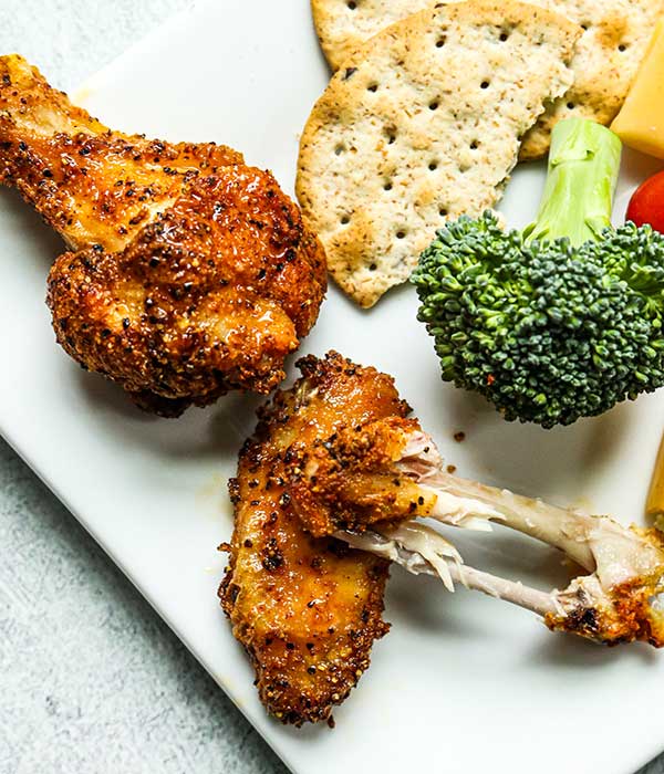Lemon Pepper Baked Wings