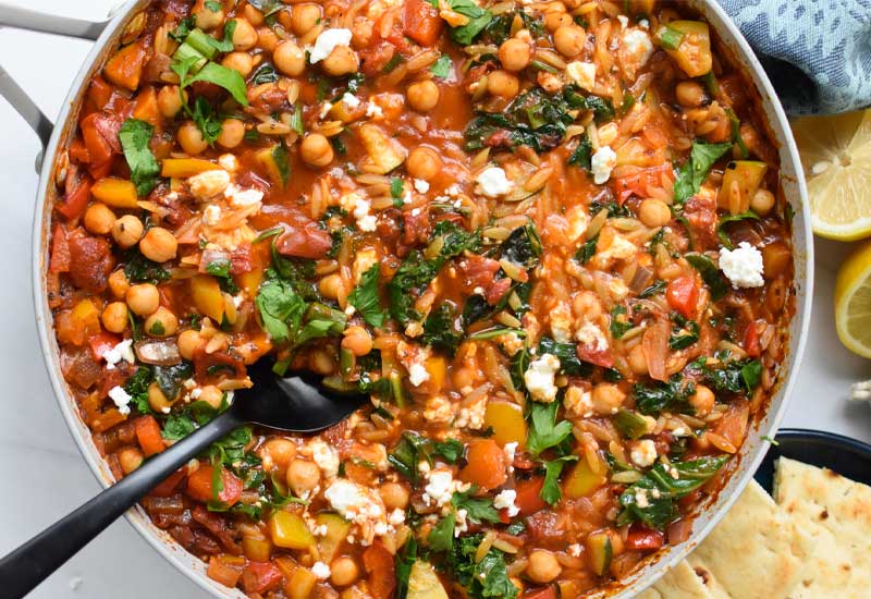 Greek Baked Orzo