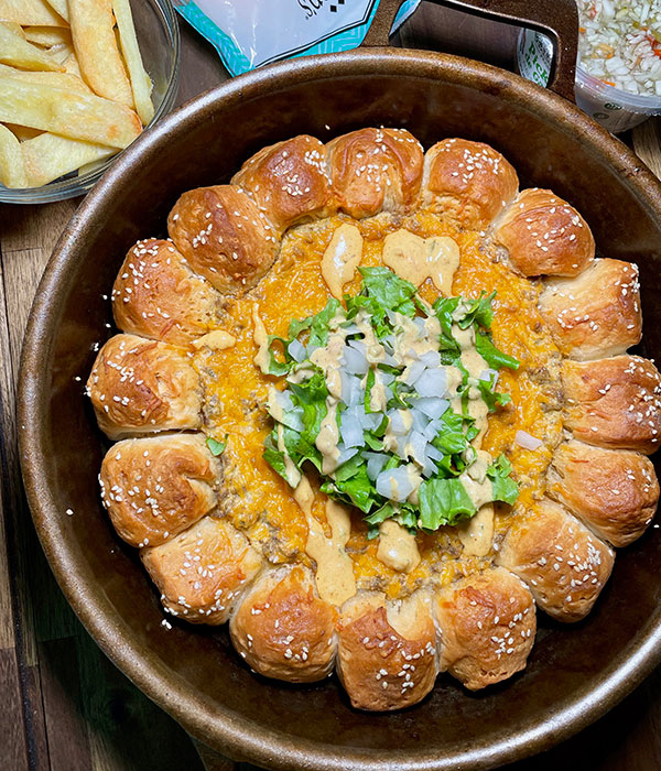 Big Mac Skillet Dip