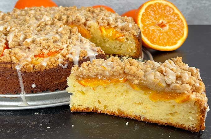 Tangerine Citrus Coffee Cake