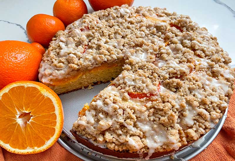 Tangerine Coffee Cake