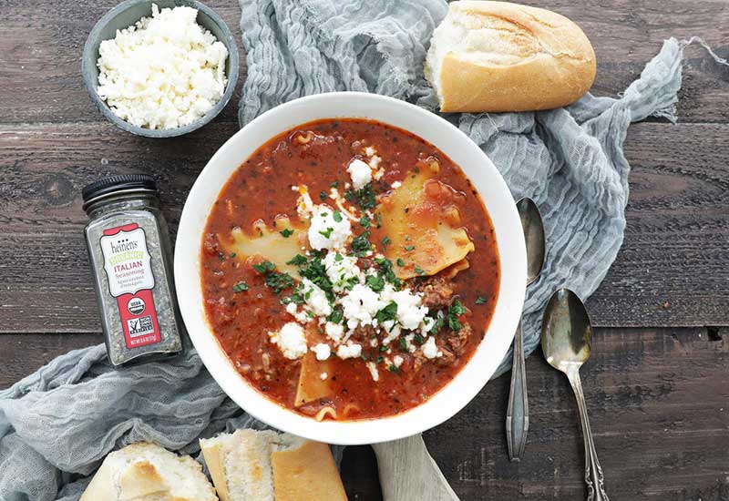 Lasagna Soup