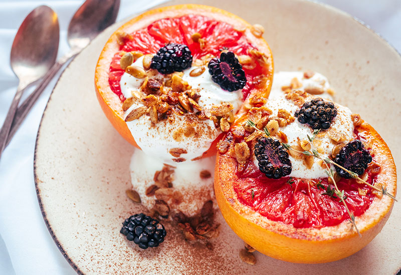 Broiled Grapefruit