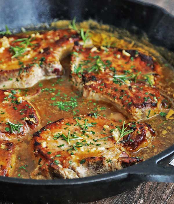 Orange Citrus Pork Chops 