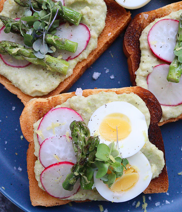 Asparagus Toast