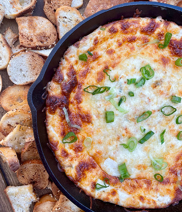 Baked Crab Rangoon Dip