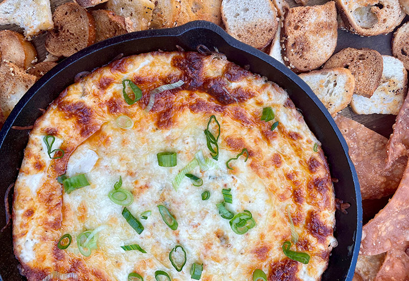 Baked Crab Rangoon Dip