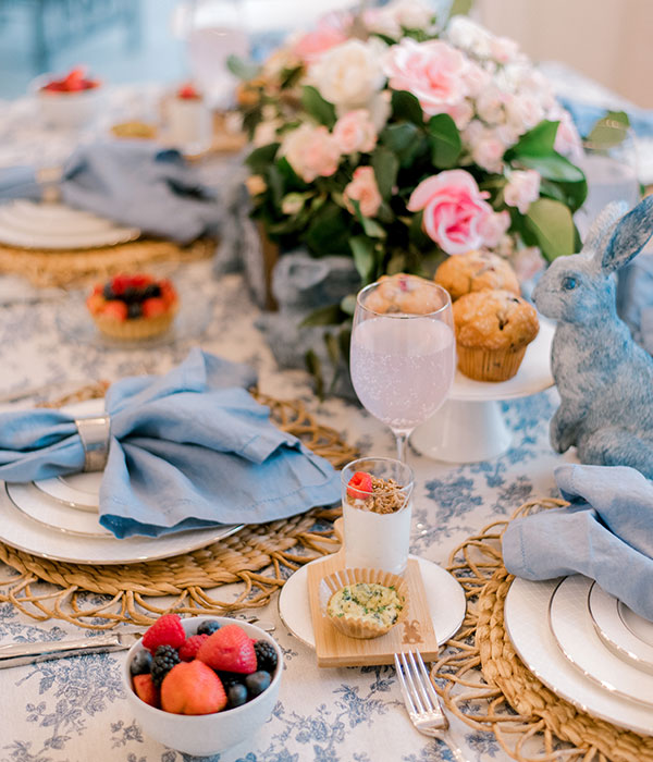 Full Easter Tablescape