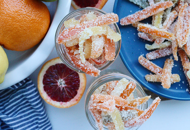 Sour Candied Citrus Peels