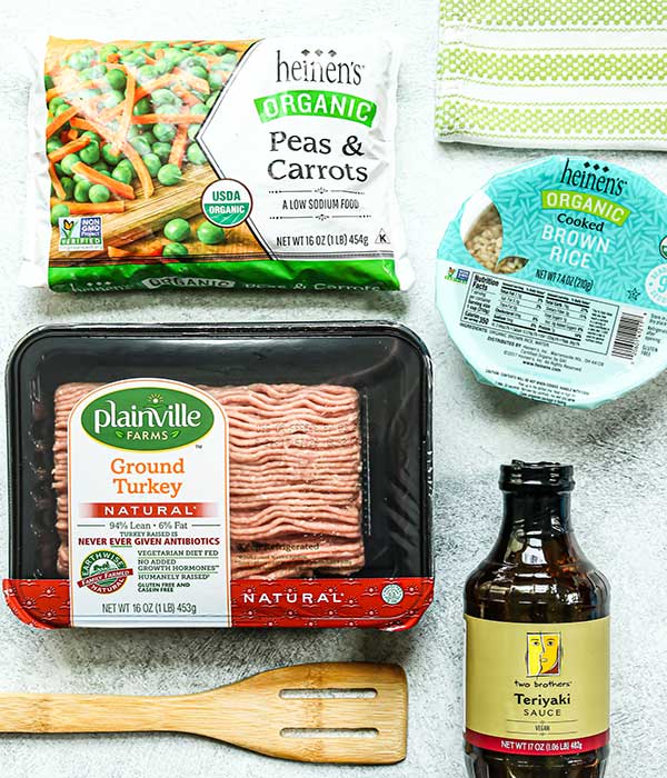 15-Minute Teriyaki Turkey Bowls