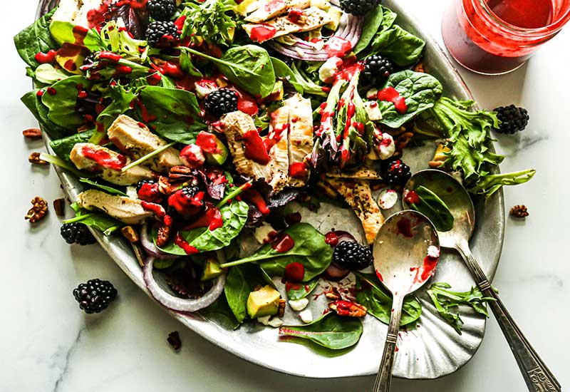 Blackberry Chicken Salad