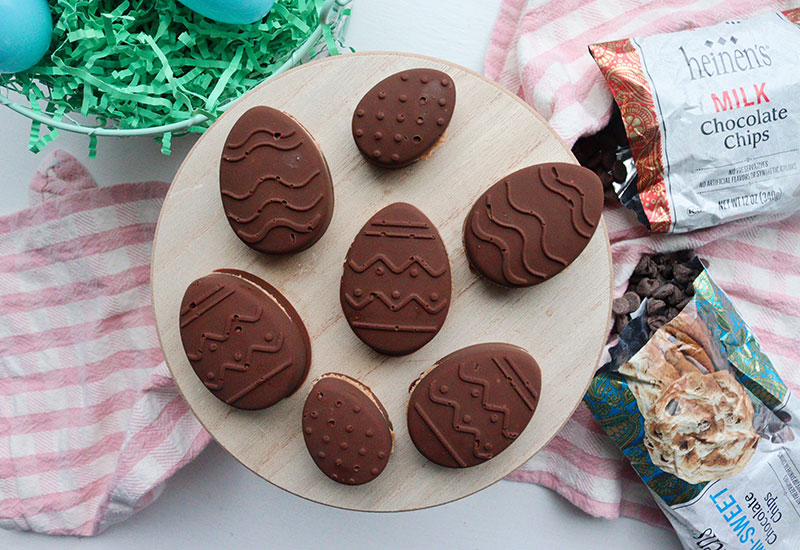 Easter Peanut Butter Chocolate Eggs