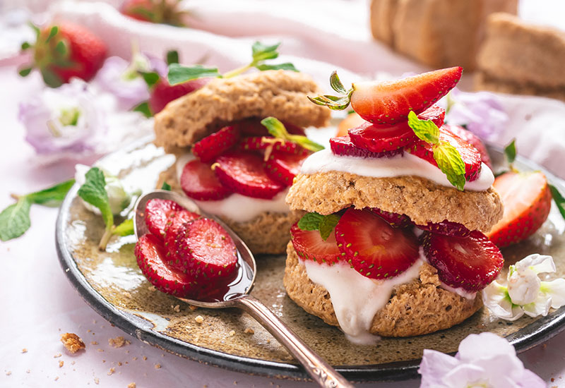 Strawberry Shortcake Biscuits