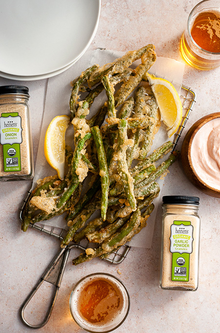 Beer Battered Green Beans