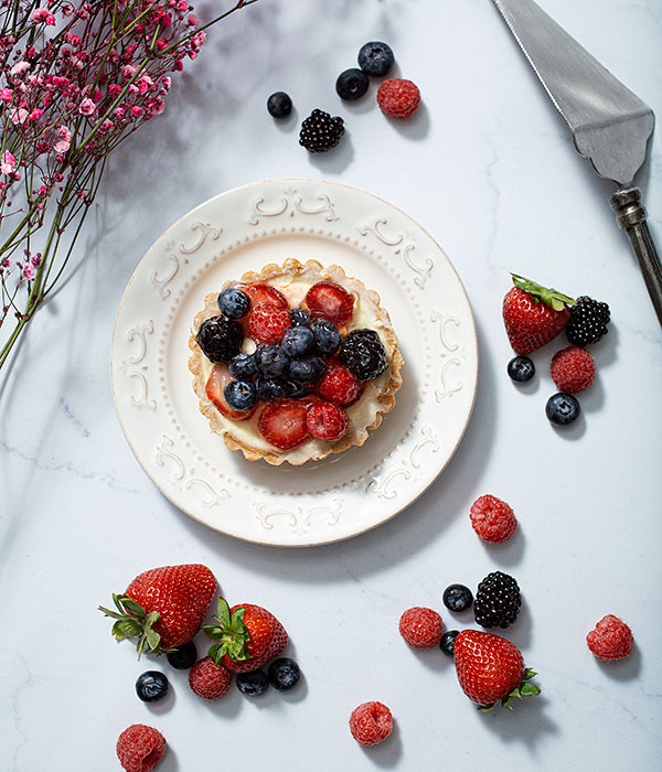 Bavarian Fruit Tart