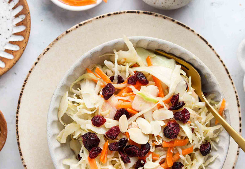 Mayo-Free Coleslaw