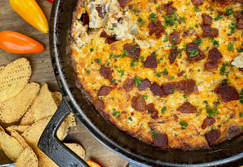 Keto Chicken Bacon Ranch Dip