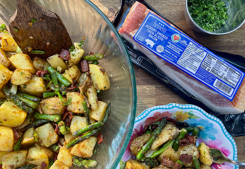 Grilled Potato Salad