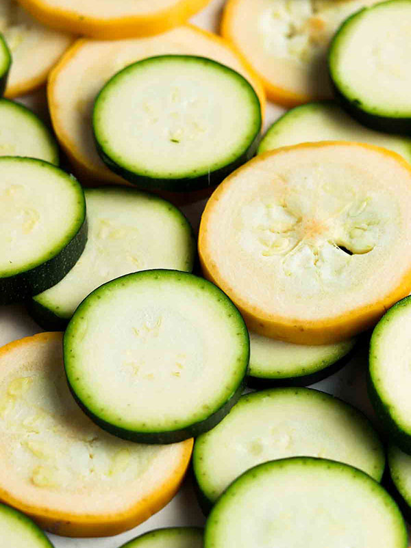 Sliced Summer Squash