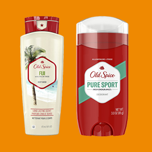 Old Spice Body Wash and Deodorant