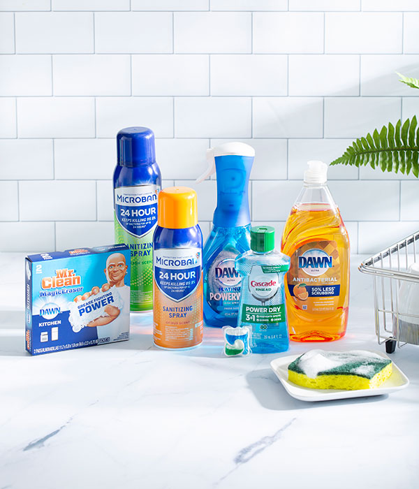 P&G Dishwashing Products