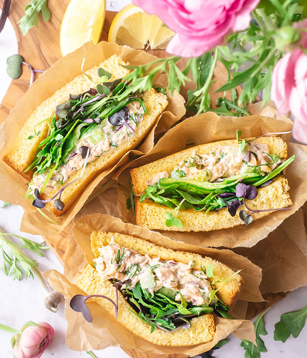 Salmon Salad Sandwich