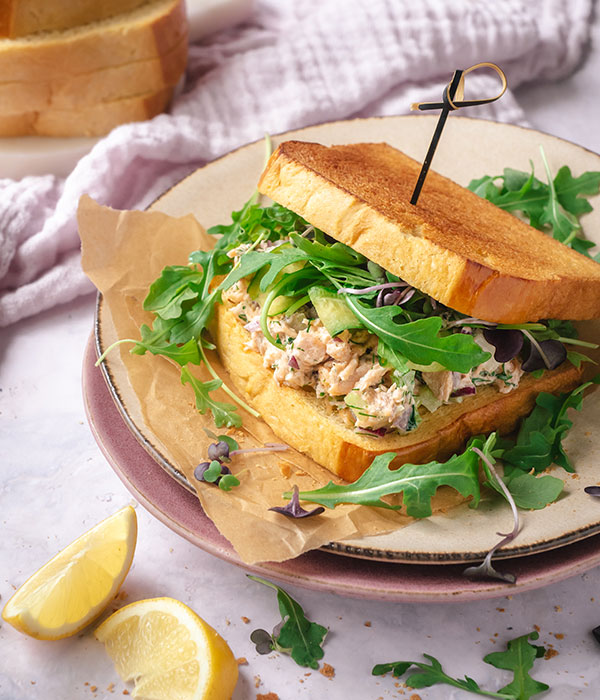 Salmon Salad Sandwich