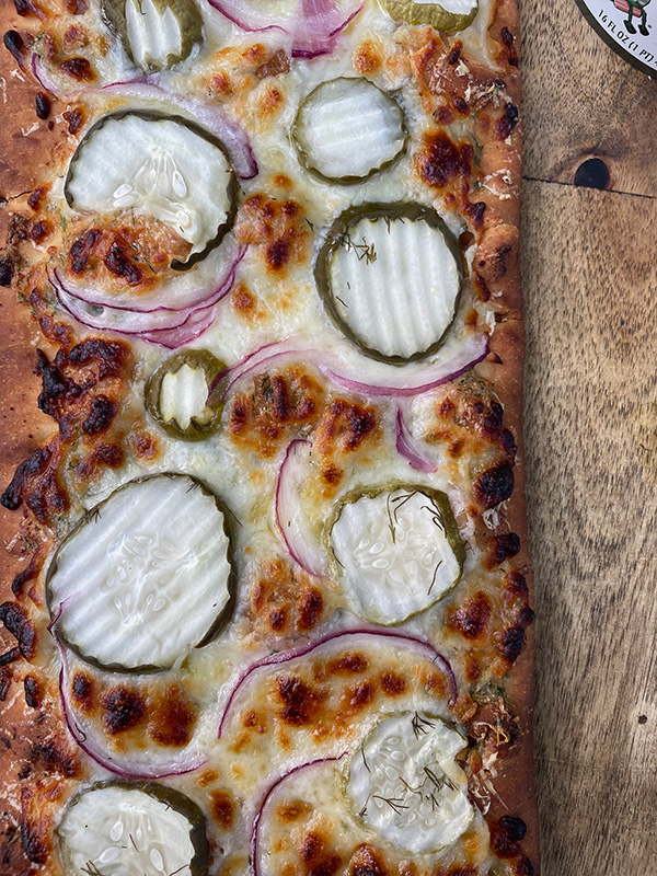 Dill Pickle Flatbread