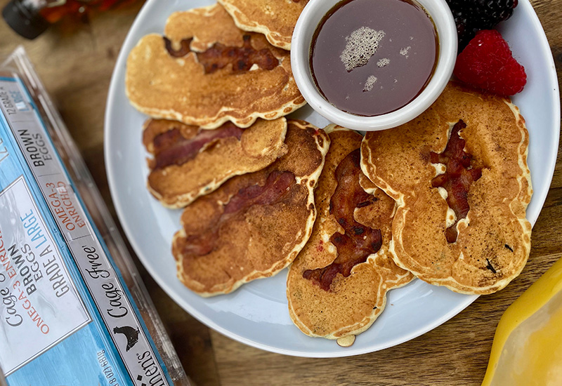 Funfetti Bacon Pancake Dippers