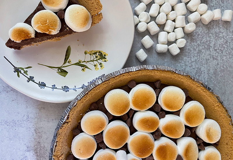 S’mores Ganache Pie