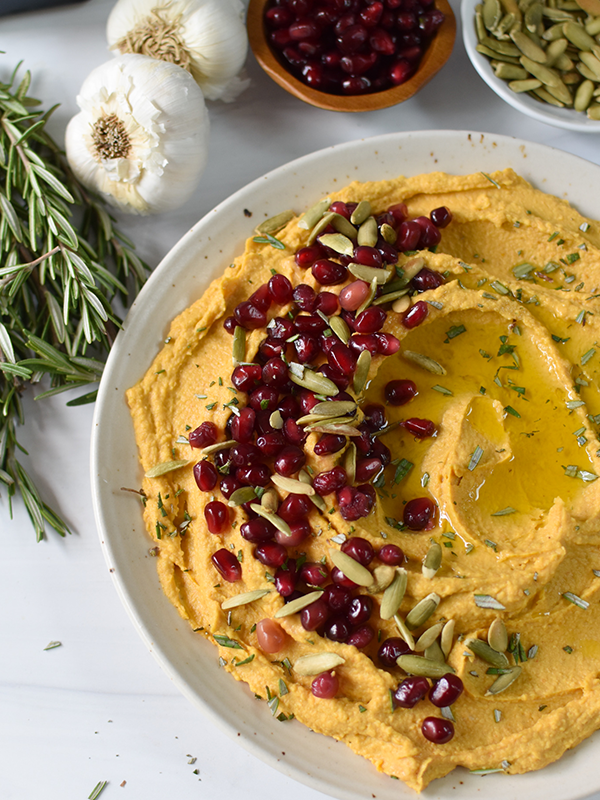 Creamy Pumpkin Hummus