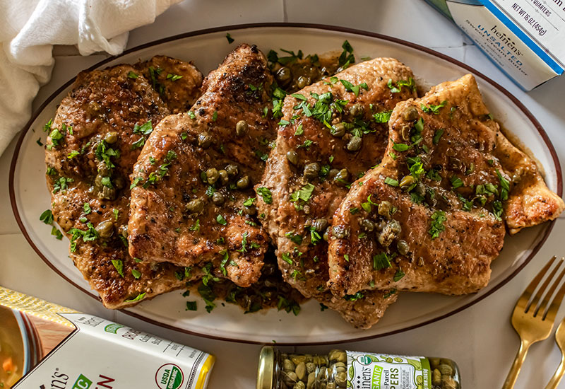 Pork Tenderloin Piccata