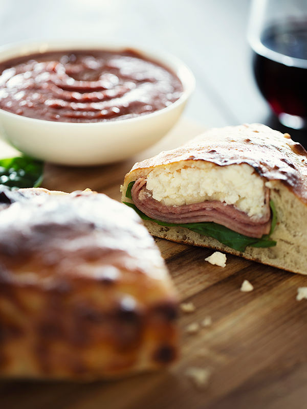Salami Calzone
