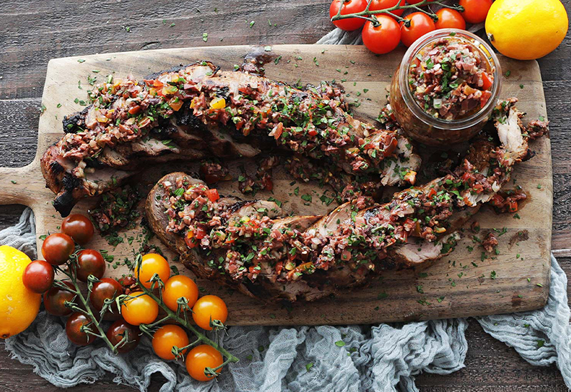 What’s For Dinner? Tuscan Lemon Pork Tenderloin