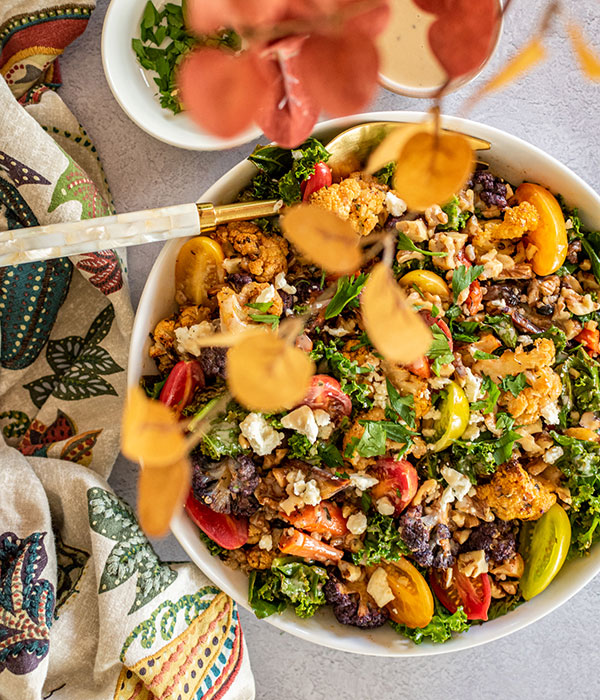 Roasted Cauliflower Salad