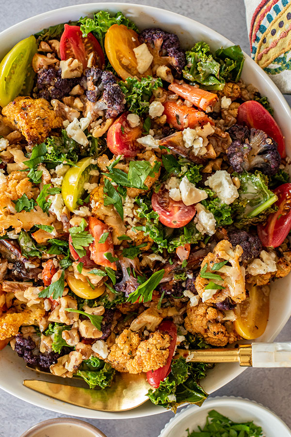 Roasted Cauliflower Salad