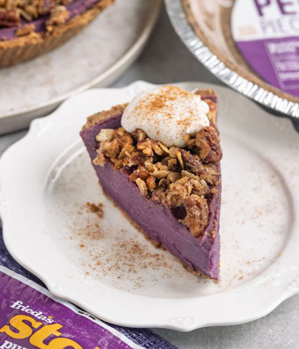 Stokes Purple Sweet Potato Pie