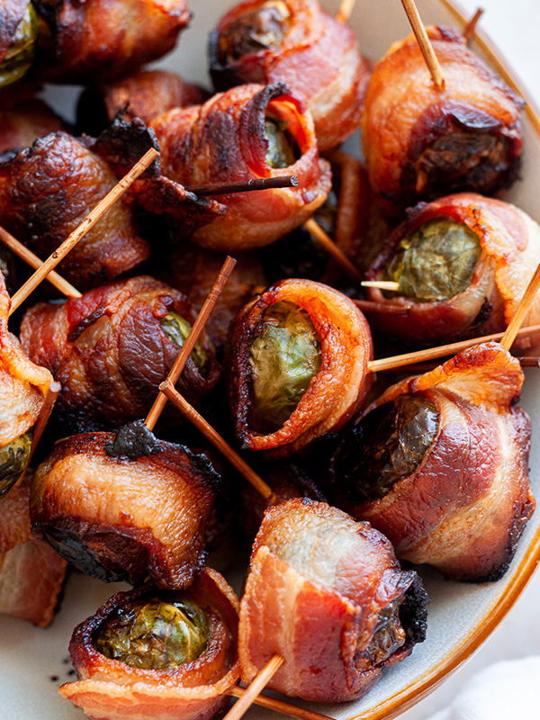 Bacon-Wrapped Brussels Sprouts