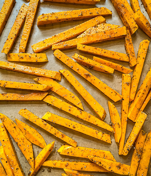 Buttercup Squash Fries