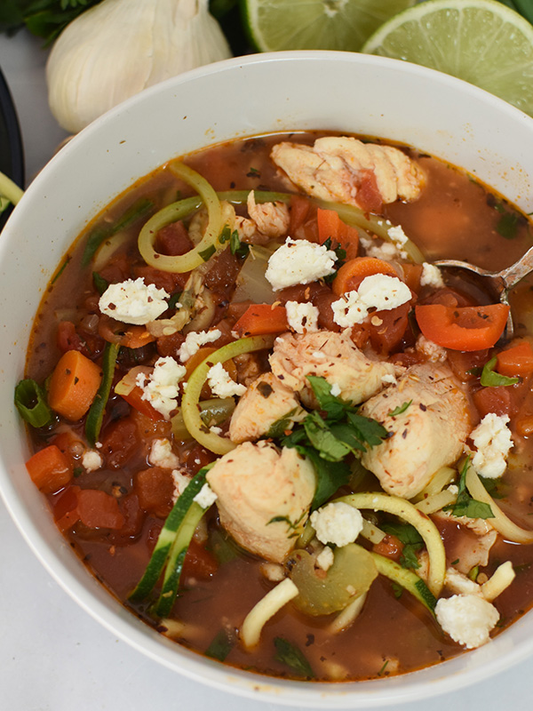 Greek Halibut Soup