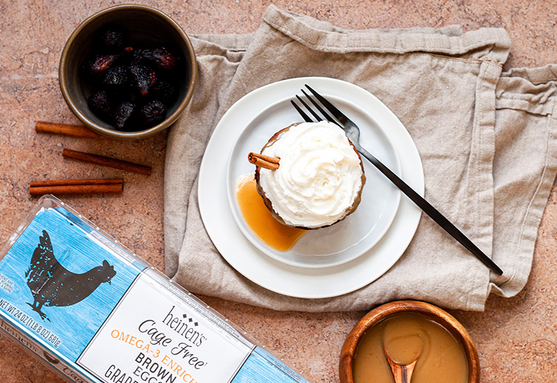 Mini Boozy Figgy Pudding